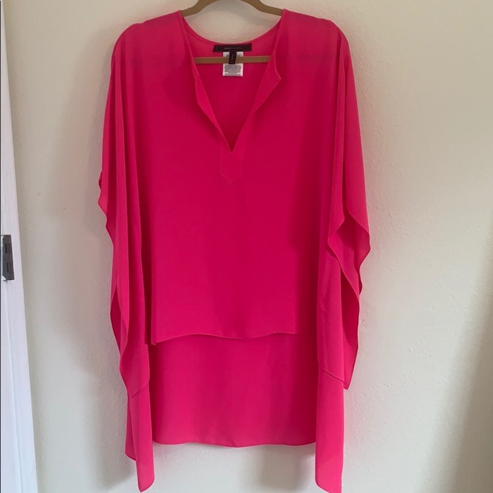 Pink BCBGMaxazria blouse